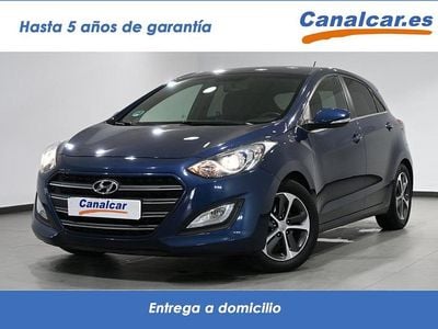 Usado Hyundai i30 GO! 100 CV (73 kW) 2016 Azul
