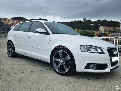 Usado Audi A3 Ambition 170 CV (125 kW) 2012 Blanco Utilitario