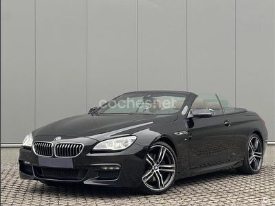 Usado BMW 640 Cabriolet Comfort Edition 320 CV (235 kW) 2018 Negro Descapotable