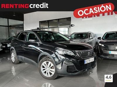 Usado Peugeot 3008 Active 120 CV (88 kW) 2016 Negro SUV