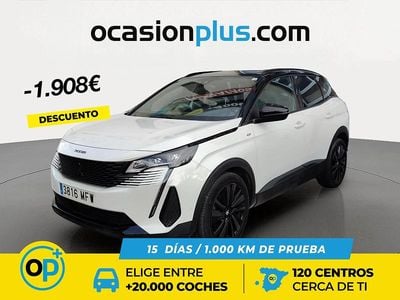 Usado Peugeot 3008 GT 130 CV (95 kW) 2023 Blanco SUV