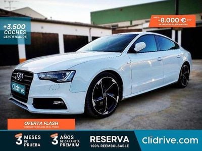 Usado Audi A5 Sportback Premium 163 CV (119 kW) 2014 Blanco Utilitario