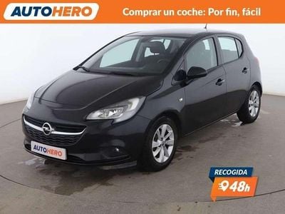 Usado Opel Corsa Selective 90 CV (66 kW) 2016 Negro Berlina