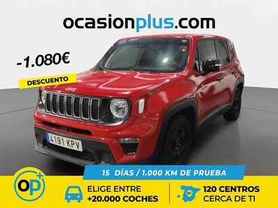 Rojo Usado 2018 Jeep Renegade Sport SUV | 11.190 € (Precio justo)