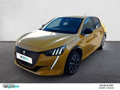 Amarillo Usado 2021 Peugeot 208 GT Utilitario | 16.900 € (Un poco caro)