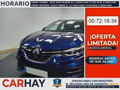 Usado Renault Mégane IV Business 160 CV (117 kW) 2021 Azul Familiar