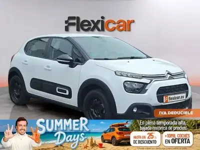 Usado Citroën C3 Feel 102 CV (75 kW) 2021 Blanco Utilitario