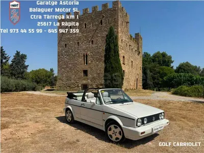 Usado VW Golf Cabriolet 98 CV (72 kW) 1993 Blanco Descapotable