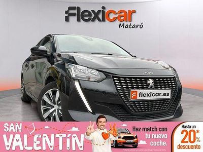 Usado Peugeot 208 Active 75 CV (55 kW) 2023 Negro Utilitario
