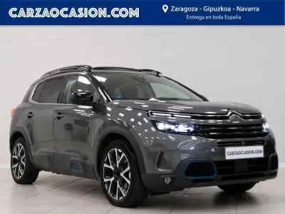 Usado Citroën C5 Aircross Shine 225 CV (165 kW) 2020 Gris SUV