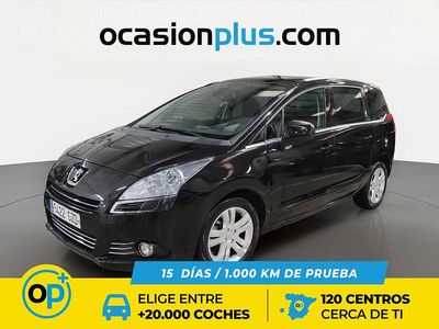 Usado Peugeot 5008 Sport 156 CV (114 kW) 2010 Negro Monovolumen
