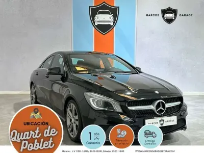 Usado Mercedes CLA180 Urban 122 CV (89 kW) 2013 Negro Berlina