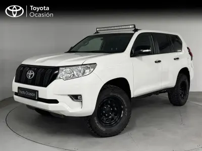 Usado Toyota Land Cruiser 204 CV (150 kW) 2020 Blanco classic SUV