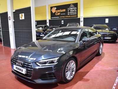 Usado Audi A5 Sportback 150 CV (110 kW) 2018 Gris / plata Utilitario