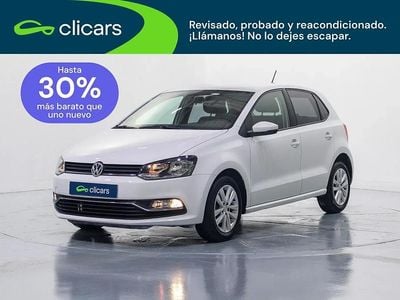 Begagnad VW Polo Advance 90 HK (66 kW) 2016 Vit Sedan