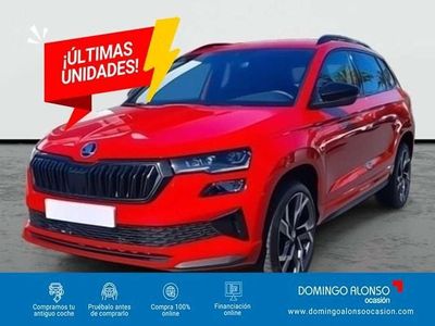 Usado Skoda Karoq SportLine 150 CV (110 kW) 2025 Rojo SUV