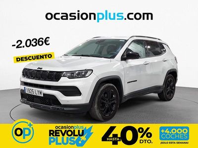 Usado Jeep Compass Night Eagle 130 CV (95 kW) 2022 Blanco SUV