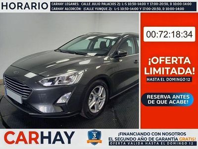 Usado Ford Focus Trend 125 CV (91 kW) 2019 Gris Familiar