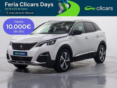 Usado Peugeot 3008 GT-line 130 CV (95 kW) 2019 Blanco SUV