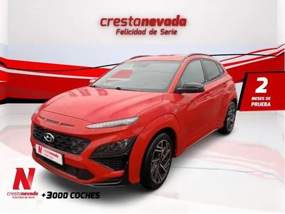 Usado Hyundai Kona N Line 120 HP (88 kW) 2022 Vermelho SUV