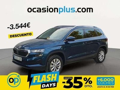 Usado Skoda Karoq Ambition 150 CV (110 kW) 2022 Azul SUV