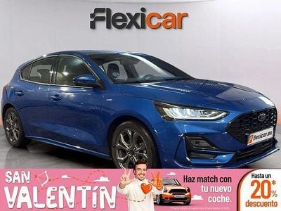 Usado Ford Focus ST-Line X 125 CV (91 kW) 2023 Azul Berlina