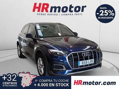 Begagnad Audi Q5 Advanced 302 HK (222 kW) 2021 Blå SUV
