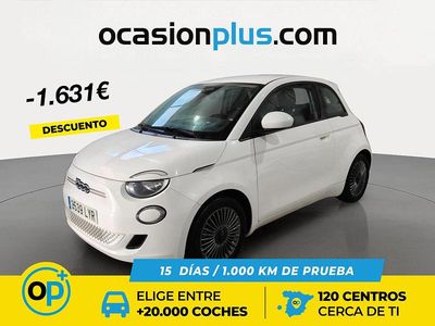 Usado Fiat 500e Icon 86 kW (118 CV) 2022 Blanco Utilitario
