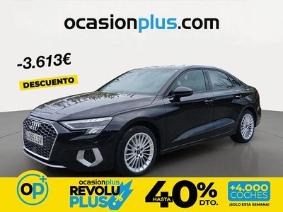 Usado Audi A3 Advanced Plus 150 CV (110 kW) 2021 Negro Berlina