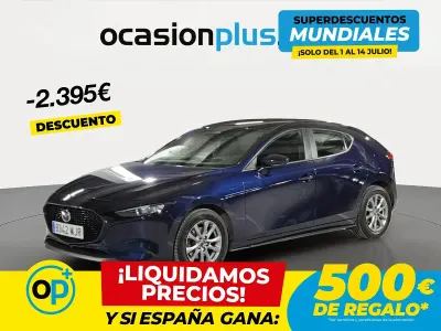 Usado Mazda 3 Prime-Line 122 CV (89 kW) 2023 Azul