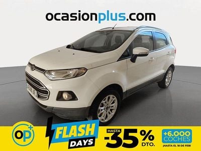 Usado Ford Ecosport Trend 125 CV (91 kW) 2015 Blanco SUV