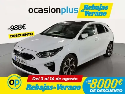Usado Kia Ceed Launch Edition 120 CV (88 kW) 2018 Blanco Utilitario