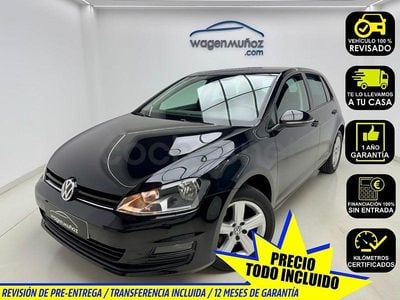 Usado VW Golf VII Advance 110 CV (80 kW) 2017 Negro Berlina