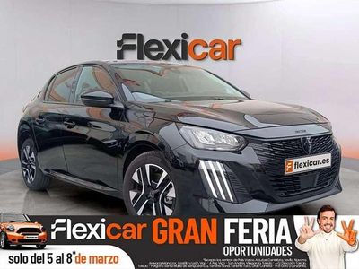 Usado Peugeot 208 Allure 101 CV (74 kW) 2025 Negro Utilitario