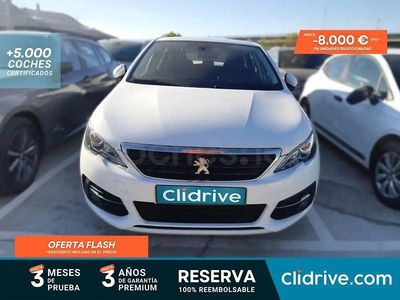 Usado Peugeot 308 SW Active 130 CV (95 kW) 2021 Blanco Familiar