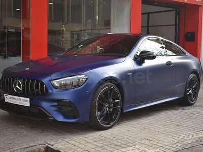 Usado Mercedes E53 AMG 435 CV (319 kW) 2021 Azul Coupe