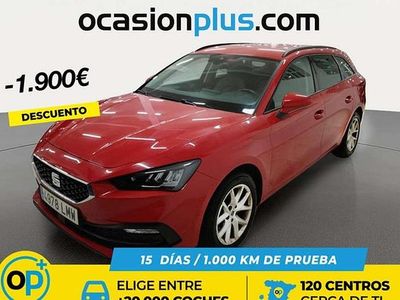 Käytetty Seat Leon ST Style 131 HP (96 kW) 2021 Sininen Farmari