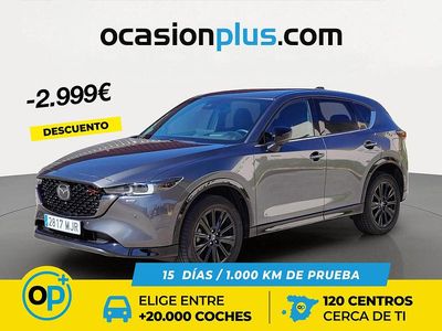 Usado Mazda CX-5 Homura-Line 165 CV (121 kW) 2023 Negro SUV