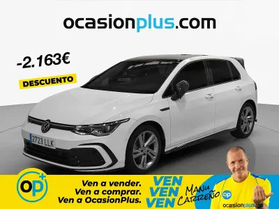Usado VW Golf VII R-line 150 CV (110 kW) 2020 Blanco