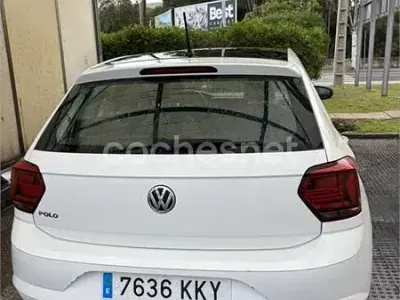Usado VW Polo Advance 75 CV (55 kW) 2018 Blanco Utilitario