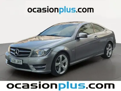 Usado Mercedes C220 Edition 170 CV (125 kW) 2015 Gris Coupe