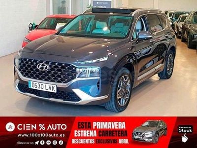 Usado Hyundai Santa Fe Style 265 CV (194 kW) 2021 Gris / plata SUV
