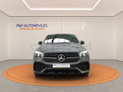 Usado Mercedes GLE350 320 CV (235 kW) 2022 Gris / plata Coupe