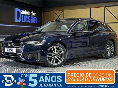 Usado Audi A6 Premium 286 CV (210 kW) 2022 Azul Familiar