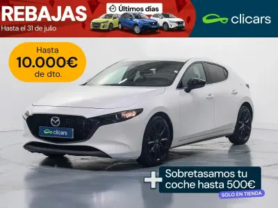 Usado Mazda 3 Homura-Line 122 CV (89 kW) 2022 Blanco Berlina