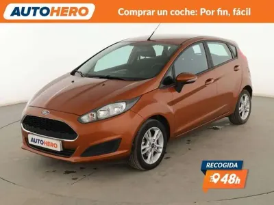 Usado Ford Fiesta Trend 75 CV (55 kW) 2016 Marrón Utilitario