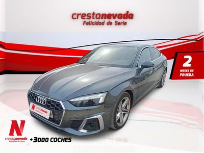 Usado Audi A5 Sportback S-Line 190 CV (139 kW) 2020 Gris / plata Utilitario