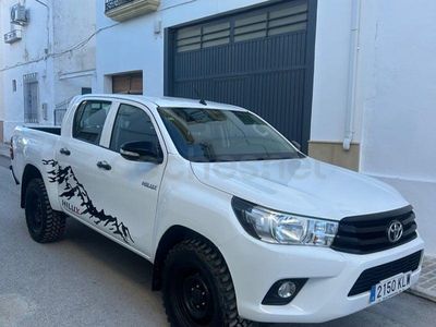 Usado Toyota HiLux 150 CV (110 kW) 2018 Blanco Recogida