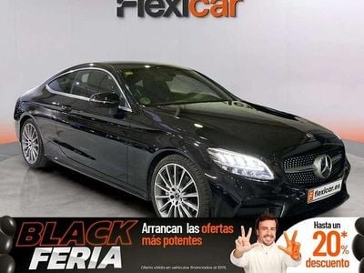 Negro Usado 2018 Mercedes C220 Coupe | 28.990 € (Precio justo)