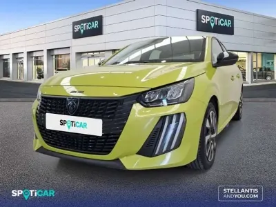 Usado Peugeot 208 Style 110 CV (80 kW) 2025 Amarillo Utilitario